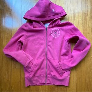 Victoria Secret zip front hoodie jacket.